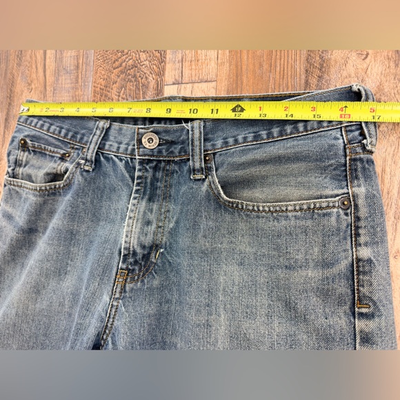 Bullhead Slim Straight Blue Denim Jeans, Men’s Size 33x32, Zip-Fly, Medium Wash - Picture 2 of 14